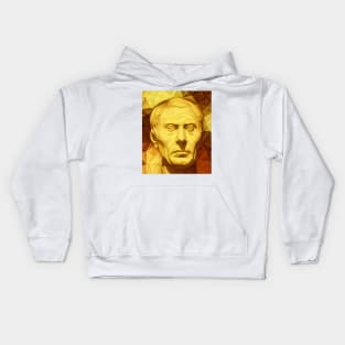 Suetonius Golden Portrait | Suetonius Artwork 9 Kids Hoodie